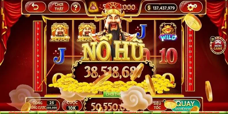 Chơi nổ hũ ăn xu hiệu quả nhất tại nhà cái XIBET